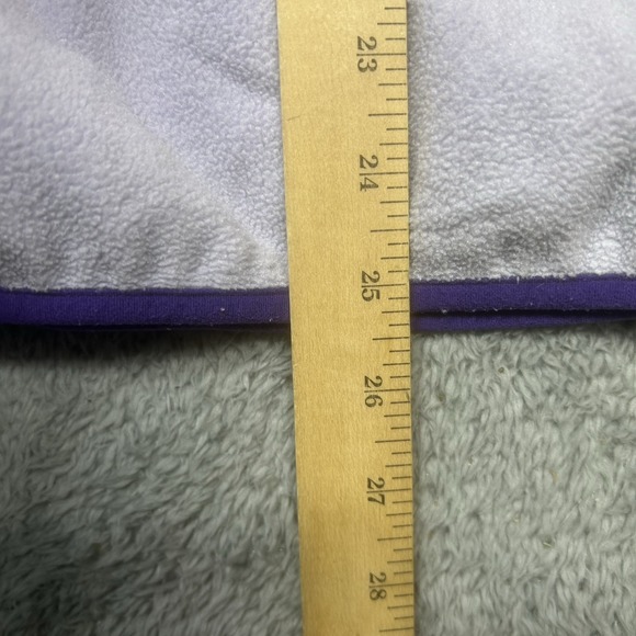 Patagonia Sweater Women M Gray Purple Pullover Synchilla Snap-T Fleece YOUNGLIFE - Picture 9 of 10